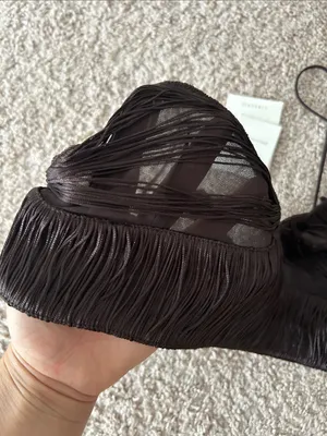 Zara fringe mini top. M thumbnail 5