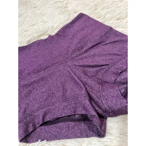 Ktrna Dance Short Size XS Adult : Purple Dance Short Heather X-Small thumbnail 2