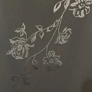 VTG 90s Y2K Black Floral Embroidered Maxi Dress Whimsigoth Fairy Goth Grunge thumbnail 12