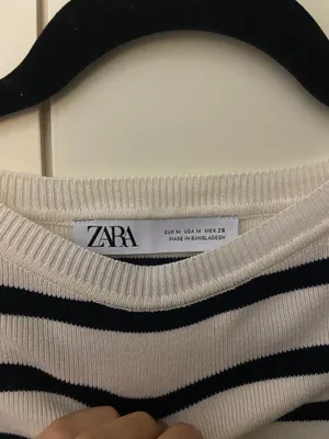 ZARA Striped Top thumbnail 3