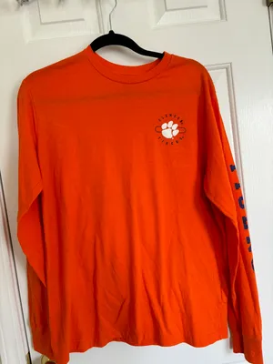 Champion Clemson university tigers long sleeve tshirt thumbnail 1