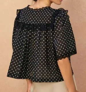 Free People Dress and forum Polka Dot blouse thumbnail 1