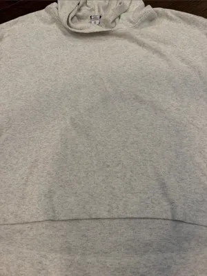 Athleta Coaster Crop Hoodie in Light Heather Gray Size XL - C30-132 thumbnail 3