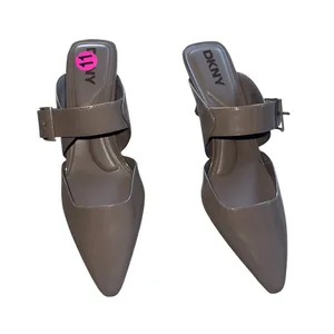 NEW DKNY Women's Nardin Heeled Sandal Mule Pump Slip On thumbnail 3
