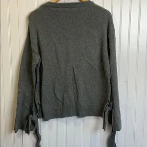 Madewell bell sleeve gray sweater thumbnail 5