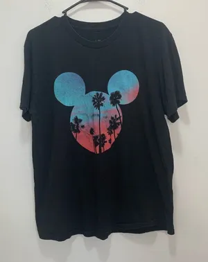 Disney Mickey Mouse Palm Tree T-Shirt Size Large thumbnail 1