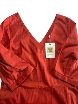 Parterre MARGOT DRESS in poppy 4 nwt thumbnail 4