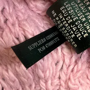 Lauren Ralph Lauren Pink Alpaca Blend Open Knit Crewneck Sweater Womens Medium thumbnail 6