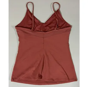 ALO Yoga Rust V-Neck ‘Ally Fitted Tank’ Top Cami Camisole Shirt Size S ✨ thumbnail 4