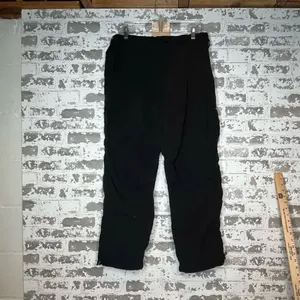 American Eagle | women black parachute pants thumbnail 5