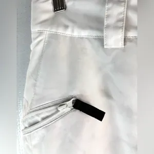 b360 S Athletic Women's White Ski Snow Pants thumbnail 8