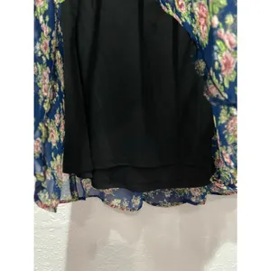 Show Me Your Mumu Blue Floral Mini Skirt Sz S Preppy Girly Flirty thumbnail 5