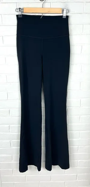Lululemon Black High Rise Flare Leggings Size 6 thumbnail 1
