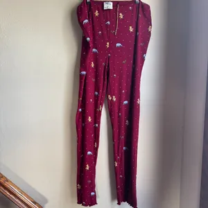 NWOT Disney's Winnie the Pooh Wide Leg Pajama Bottoms Primark thumbnail 2