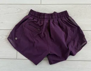 Lululemon Hotty Hot Shorts Dark Purple thumbnail 2
