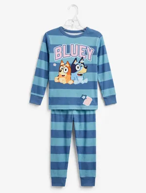 Bluey Girls 4-Piece Pajama Set Size 8 Long Sleeve 100% Cotton NWT thumbnail 3