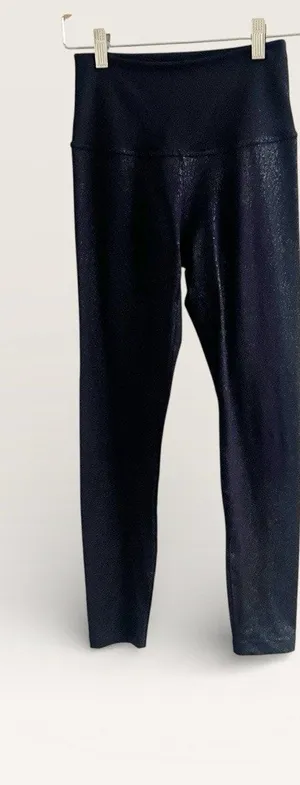 Beyond Yoga High Waisted Metallic Sparkle Leggings Black Women's Size Small thumbnail 1