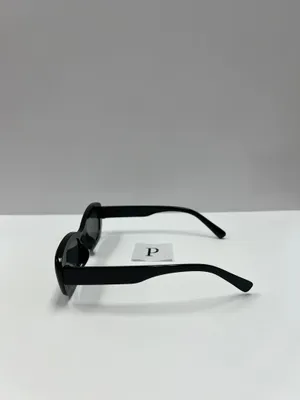 Black 90s style sunglasses/ retro rectangular sunglasses thumbnail 3