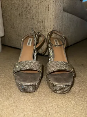 Steve Madden Lessa-R Rhinestone Heels thumbnail 5