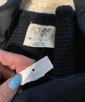 Black & Gold Mini Dress thumbnail 8