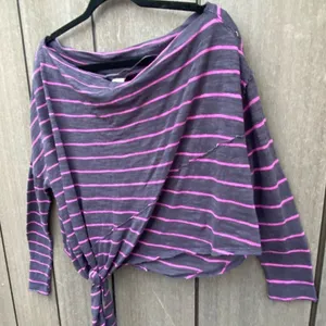 Free People Love Lane‎ Striped One Shoulder Top thumbnail 6