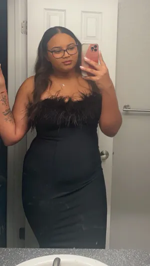 Cocktail black dress Size XL thumbnail 1