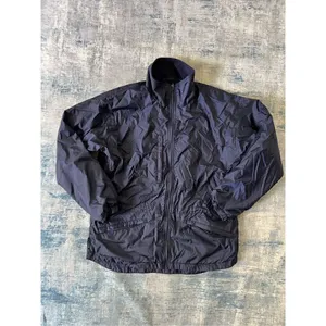 Columbia Navy Blue Fleece Lined Full Zip Vented Jacket Women's Medium thumbnail 3
