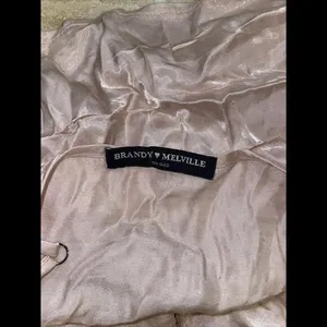 Brandy Melville‎ Pink Tank Top Cotton Blend One Size thumbnail 3