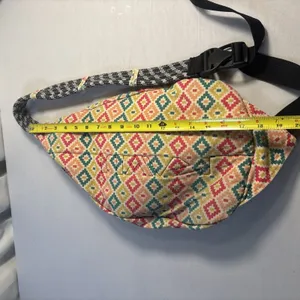 KAVU Rope Sling‎ Bag Hiking Aztec Pattern Boho Festival Crossbody Backpack thumbnail 8