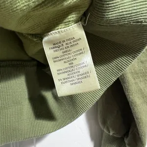 Free People Olive Green Women's Wrap Hoodie Tag Cut Out thumbnail 3