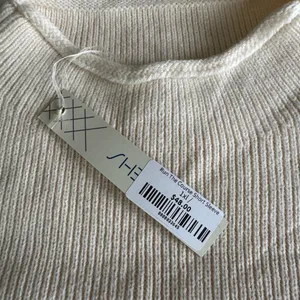 She + Sky Ivory Black Striped Run the Course Sleeveless Knit Top Size 1X NWT thumbnail 5