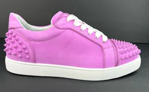 Christian Louboutin Vieira 2 Orlato Flat Bubble Gum Pink Women Sneakers EU 42 thumbnail 1