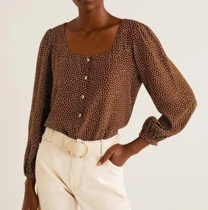 Mango Brown Top thumbnail 1