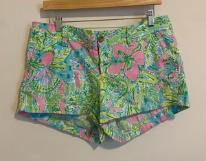 Lilly Pulitzer The Walsh Short size 12 thumbnail 1