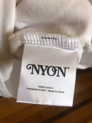 New York Or NYON Nowhere tee White Size XS thumbnail 9