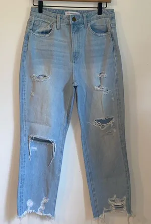 Vervet Flying Monkey Distressed High Rise Jeans Size 27 thumbnail 1