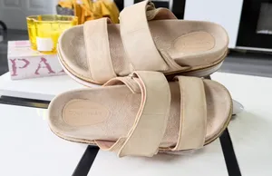 ✨ Title: Cole Haan Cloudfeel Suede Platform Slide Sandals (Size 7B) 👡 thumbnail 15