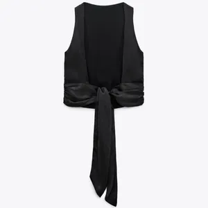 ZARA Top Black Tank thumbnail 2