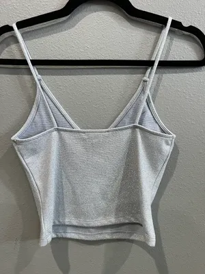 Forever 21 Sparkly  Crop Top thumbnail 3