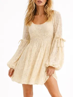 Free People Ruby Lace Mini Dress thumbnail 1