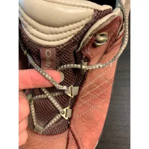 Oboz Low Top Hiking Shoes Brown Leather Trail Swiftcurrent Outsole 42.5 Gorpcore thumbnail 3