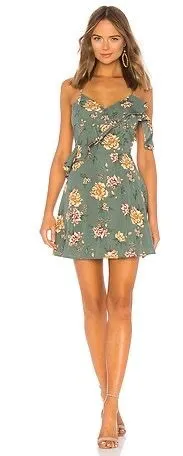 J.O.A. One shoulder dress thumbnail 1