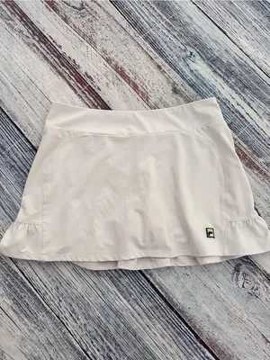 Vintage Y2K FILA Women's White Tennis Skort thumbnail 2