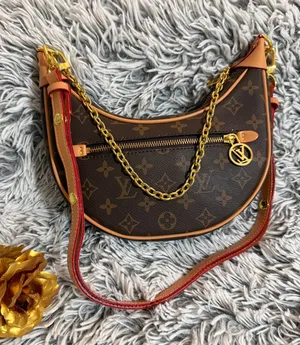 Brown monogram, cross body bag thumbnail 1