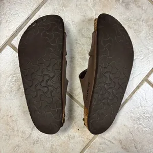 Birkenstock Dark Brown Triple-Strap Sandals thumbnail 8