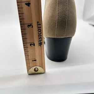 Old Navy Boots Womens 7 Tan Sueded Western Ankle Boots‎ Booties thumbnail 8