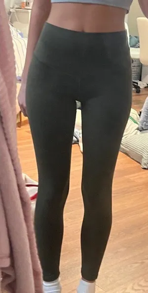 American Eagle Aerie Leggings Offline High-Waisted green thumbnail 1