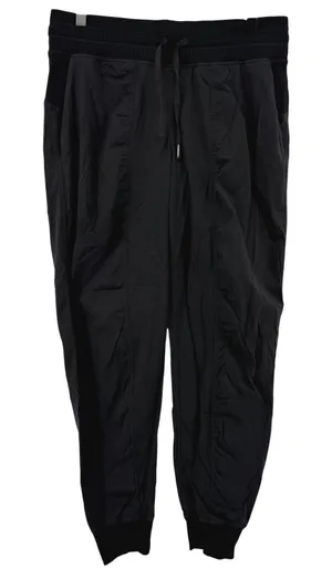 Lululemon‎ Dance Studio Mid-Rise Jogger Full Length Black Women 8 Swift W5ENMS thumbnail 1