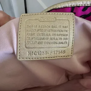 Coach Poppy Bag Tote thumbnail 7