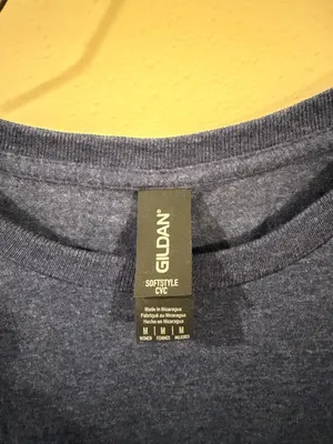 Gildan Women's Heather Navy Short Sleeve Tee thumbnail 2